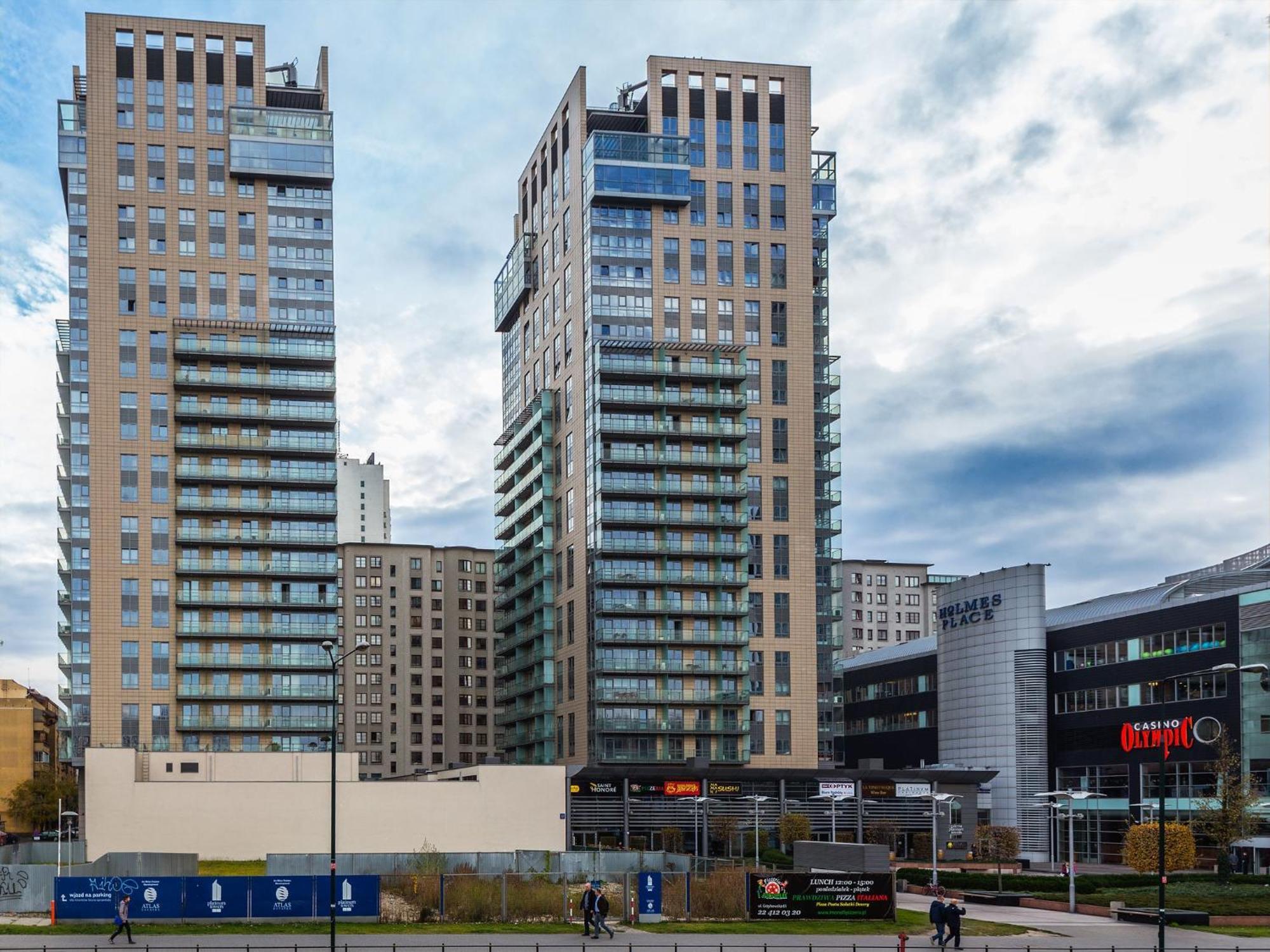 Golden Apartments Warsaw - Big And Bright Apartment In Platinum Towers- Browary- Grzyb61A מראה חיצוני תמונה